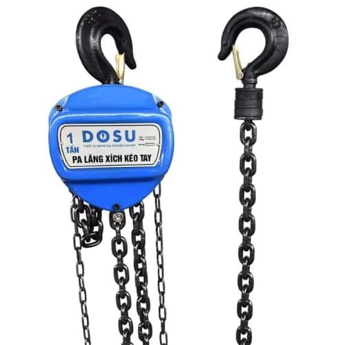 Pa lăng xích kéo tay DOSU 2T-3M 2 tấn 3m