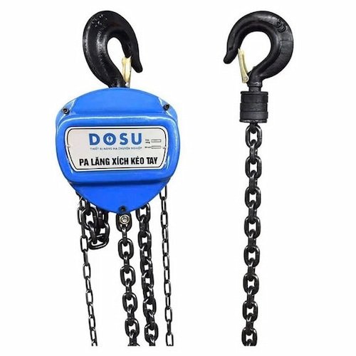 Pa lăng xích kéo tay DOSU 5T-5M 5 tấn 5m