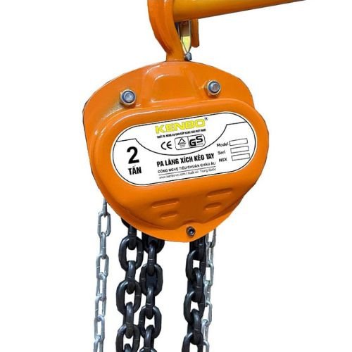 Pa lăng xích kéo tay KENBO KB2T-5M 2 tấn