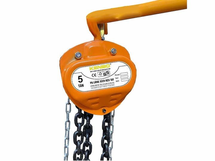 Pa lăng xích kéo tay KENBO KB5T-5M vận hành ổn định