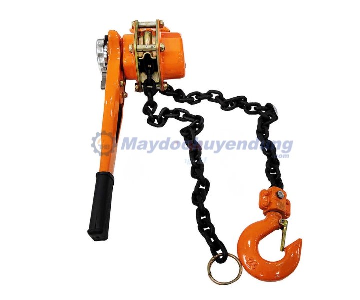 Pa lăng xích lắc tay Nitto 9T có khả năng nâng hạ hàng hóa lên đến 9 tấn