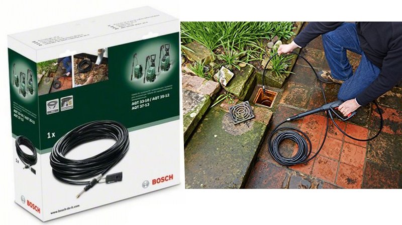 Phụ kiện rửa ống 10m Bosch Phụ kiện rửa ống 10m Bosch