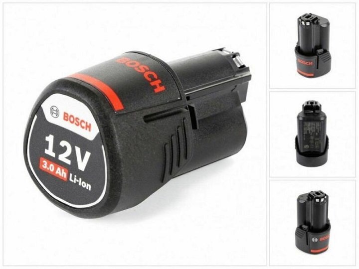 Pin Bosch 12V 3.0Ah cung cấp nguồn năng lượng mạnh Pin Bosch 12V 3.0Ah cung cấp nguồn năng lượng mạnh
