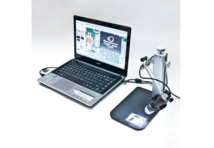 Chân đế kính hiển vi Dino-Lite RK-10 giúp cố định kính Chân đế kính hiển vi Dino-Lite RK-10 giúp cố định kính