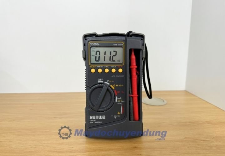 Đồng hồ vạn năng Sanwa CD800A có khả năng đo điện chính xác