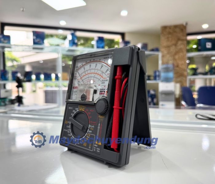 Sanwa YX-360TRF có hỗ trợ kiểm tra nhiệt độ lên đến 400 độ C