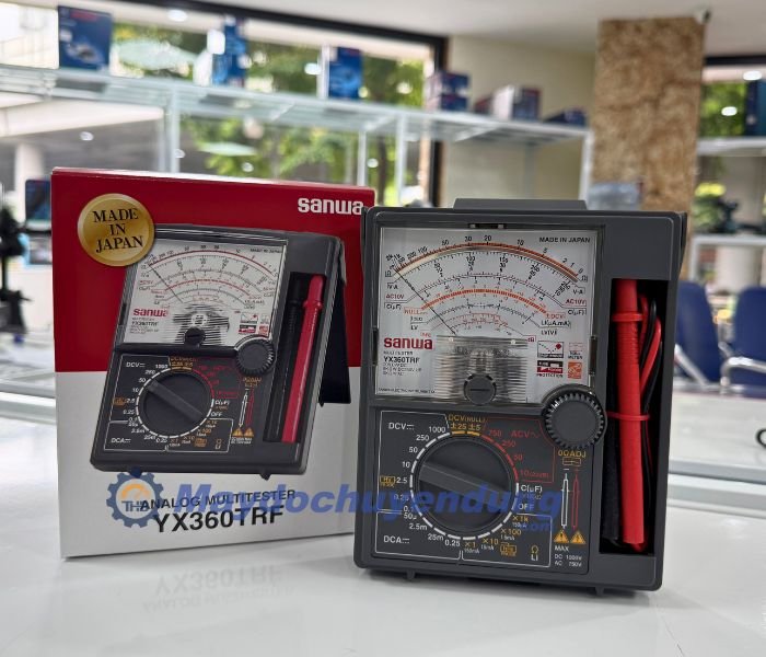 Đồng hồ vạn năng Sanwa YX-360TRF được trang bị đa dạng chức năng đo