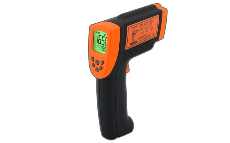 Súng đo nhiệt độ Smartsensor AR882+ nhỏ gọn, giao diện đơn giản dễ sử dụng