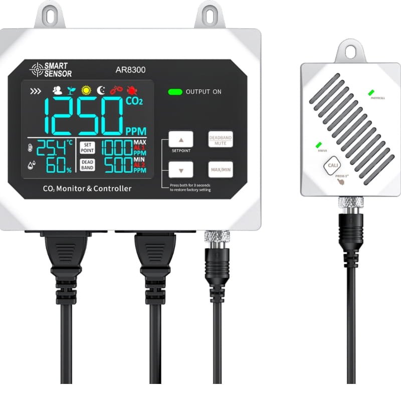 Bộ giám sát và điều khiển khí carbon dioxide Smartsensor AR8300