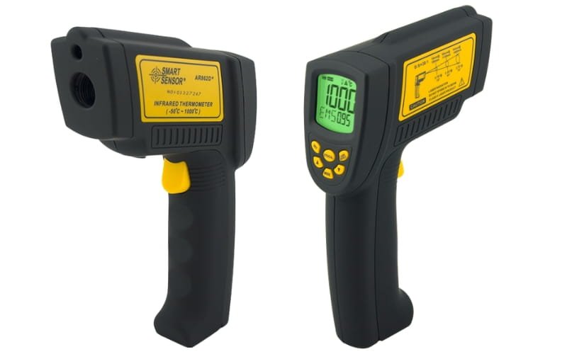 Súng đo nhiệt độ hồng ngoại SmartSensor AR862D+ đo chính xác với dải nhiệt rộng