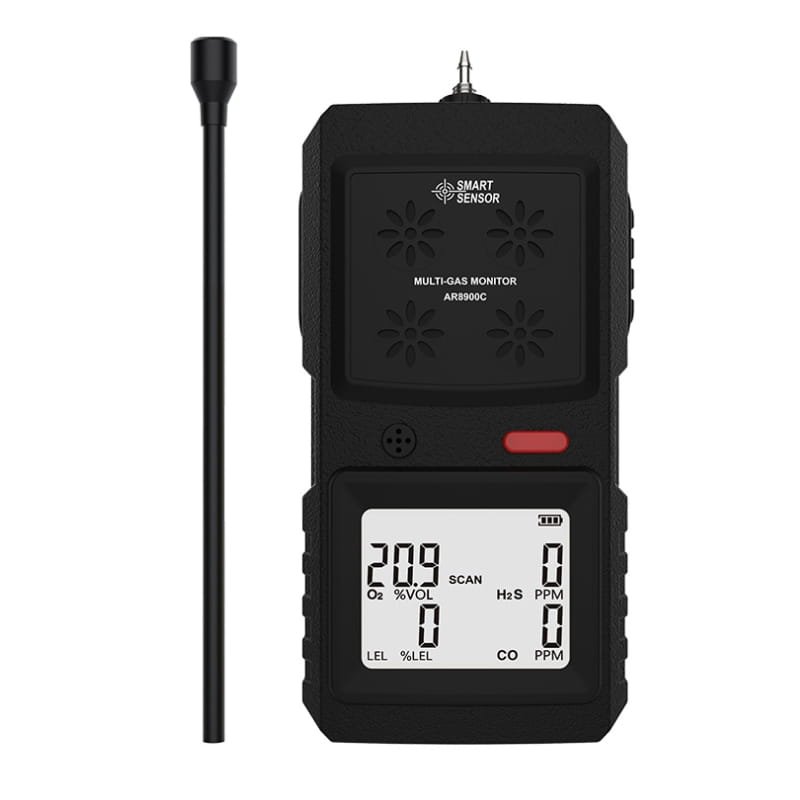 Máy dò khí đa năng Smartsensor AR8900C dùng cho bơm hút