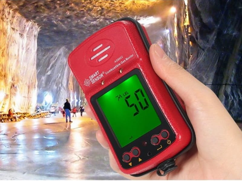 Smartsensor AS8902 phản hồi nhanh, cảnh báo rò rỉ bằng âm thanh và đèn LED 
