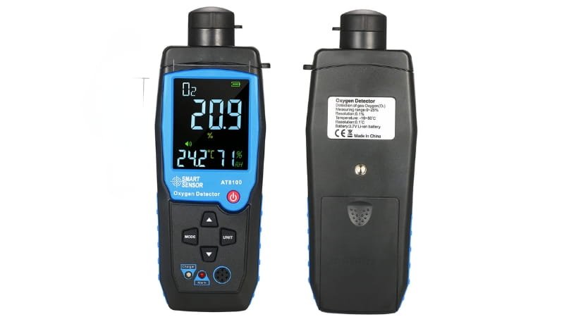Smartsensor AT8100 cho kết quả nhanh chóng, cảnh báo bằng âm thanh và ánh sáng