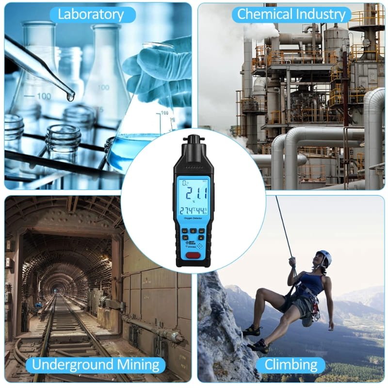 Smartsensor ST8100A ứng dụng đo khí oxy trong nhiều lĩnh vực