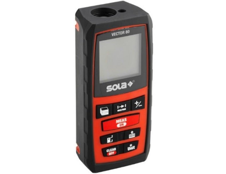 Máy đo khoảng cách bằng laser dài 80m Sola - Áo đảm bảo độ chính xác Máy đo khoảng cách bằng laser dài 80m Sola - Áo đảm bảo độ chính xác
