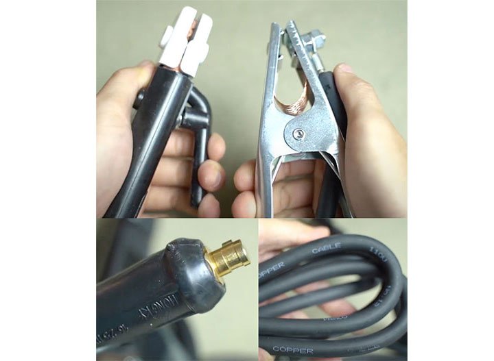 Phụ kiện của máy hàn Hồng Ký SR 200R được làm rất chắc chắn Phụ kiện của máy hàn Hồng Ký SR 200R được làm rất chắc chắn