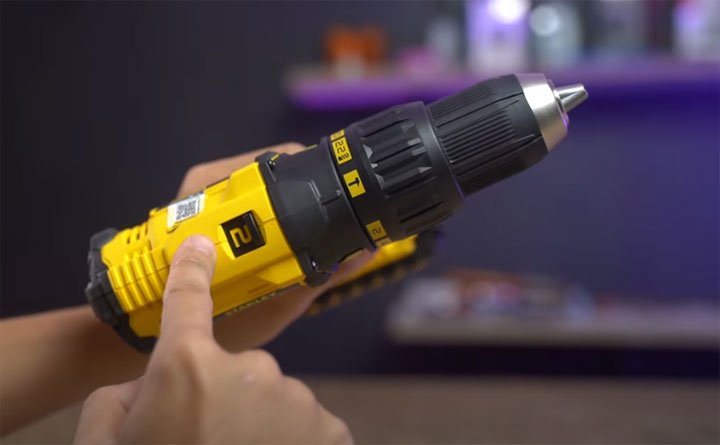 Nút chọn tốc độ hộp sốp máy khoan Stanley SCH20C2K