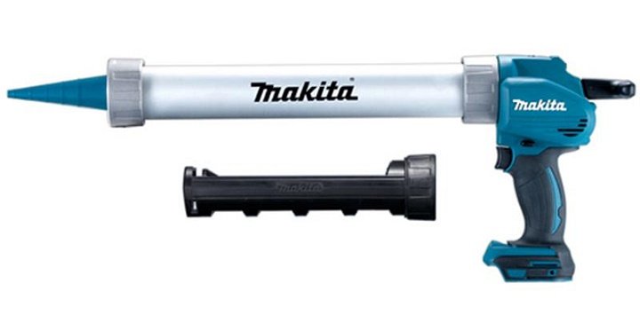 Súng bắn silicon dùng pin Makita DCG180ZB bền chắc, bắn keo chính xác