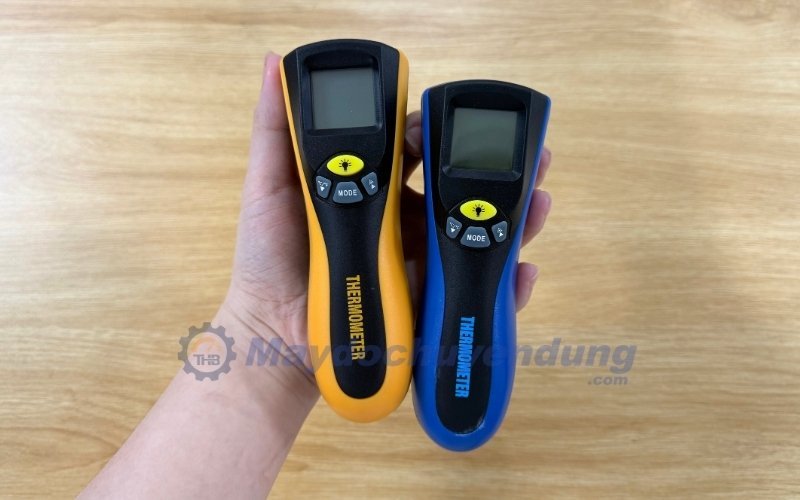 2 màu của súng đo nhiệt độ hồng ngoại Total Meter CH8380