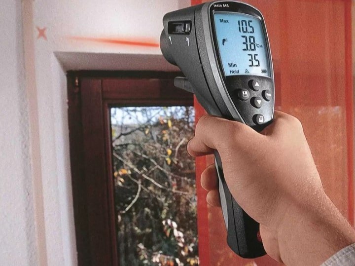 Súng đo nhiệt độ Testo 845 có dải đo nhiệt lớn Súng đo nhiệt độ Testo 845 có dải đo nhiệt lớn