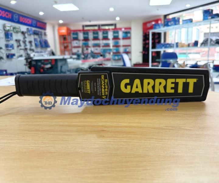 Tay dò Garrett Mỹ Super Scanner V có bề mặt quét rộng