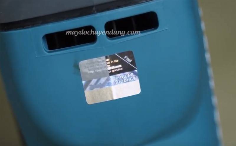 Tem phân biệt máy khoan Makita HR2470 chính hãng Tem phân biệt máy khoan Makita HR2470 chính hãng
