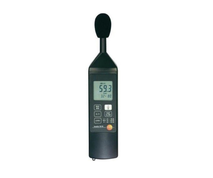 Máy đo độ ồn Testo 815 màn hình LCD hiển thị dạng số Máy đo độ ồn Testo 815 màn hình LCD hiển thị dạng số