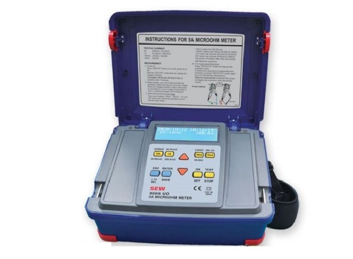 Máy đo điện trở thấp SEW 9005 UO đo chính xác Máy đo điện trở thấp SEW 9005 UO đo chính xác