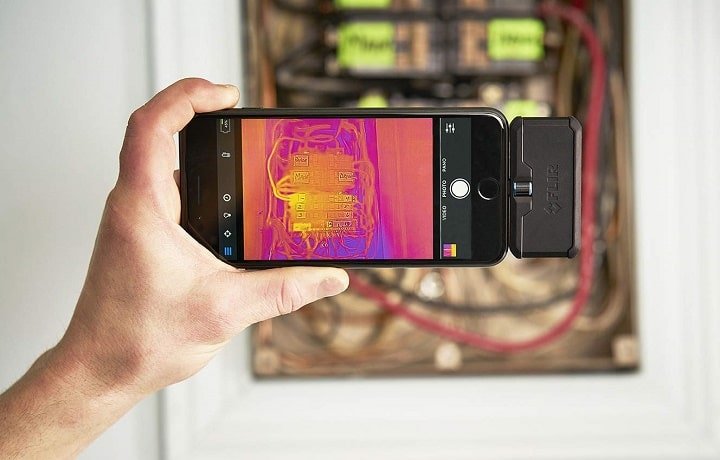 Camera nhiệt đo nhiệt độ với dải đo cực lớn Camera nhiệt đo nhiệt độ với dải đo cực lớn