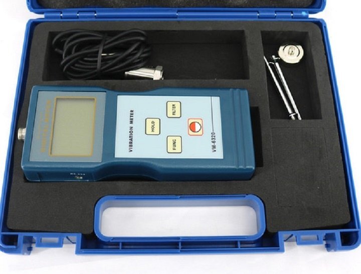 Máy đo độ rung VM-6320 đo chính xác các rung động của máy móc, thiết bị Máy đo độ rung VM-6320 đo chính xác các rung động của máy móc, thiết bị