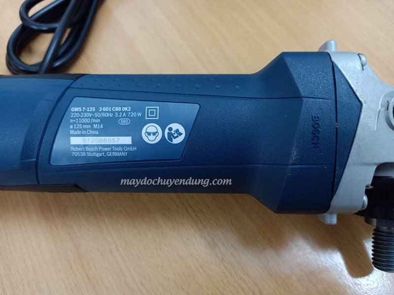GWS 7 125 được làm bằng nhựa chịu lực tốt GWS 7 125 được làm bằng nhựa chịu lực tốt