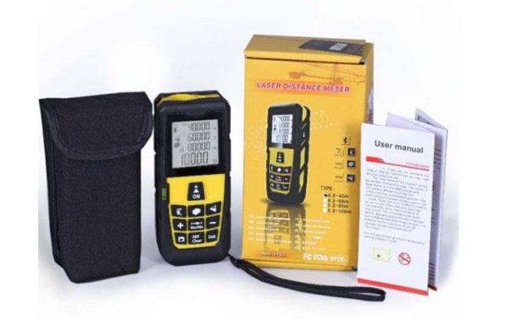 Máy đo khoảng cách MS100A cung cấp khả năng làm việc đến 100m Máy đo khoảng cách MS100A cung cấp khả năng làm việc đến 100m