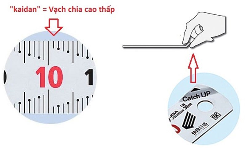 Thước lá inox 30cm Niigata CU-30KD