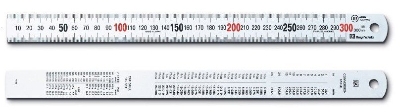 Thước lá inox 1m Niigata ST-1000 Thước lá inox 1m Niigata ST-1000