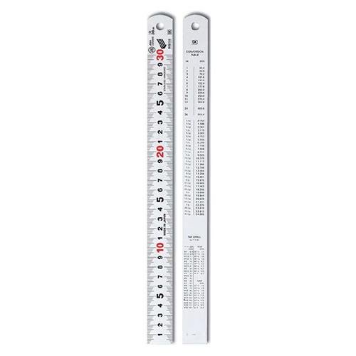 Thước lá inox mạ nhũ bạc Niigata SV-30KD