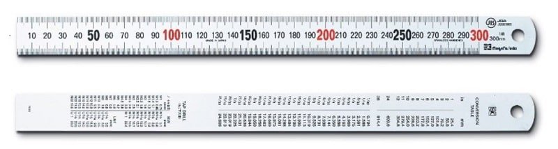 Thước lá inox 1m Niigata ST-1000 được sản xuất từ inox chất lượng cao Thước lá inox 1m Niigata ST-1000 được sản xuất từ inox chất lượng cao