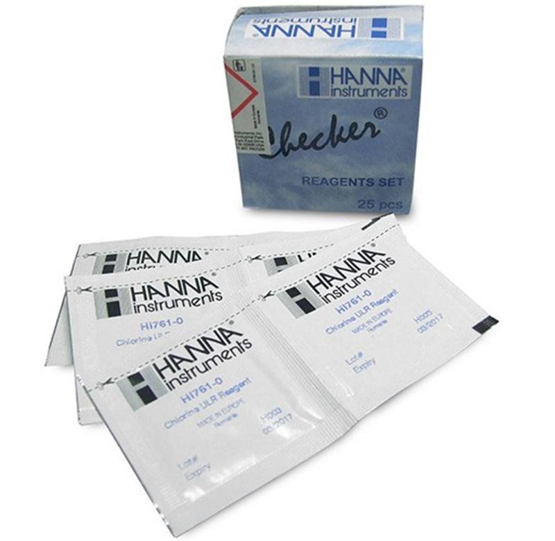 THUỐC THỬ CHO CHECKER HI761-25, 25 GÓI THUỐC THỬ CHO CHECKER HI761-25, 25 GÓI