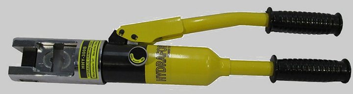 Hình ảnh chụp gần kìm ép cos thủy lực TLP HHY 300B