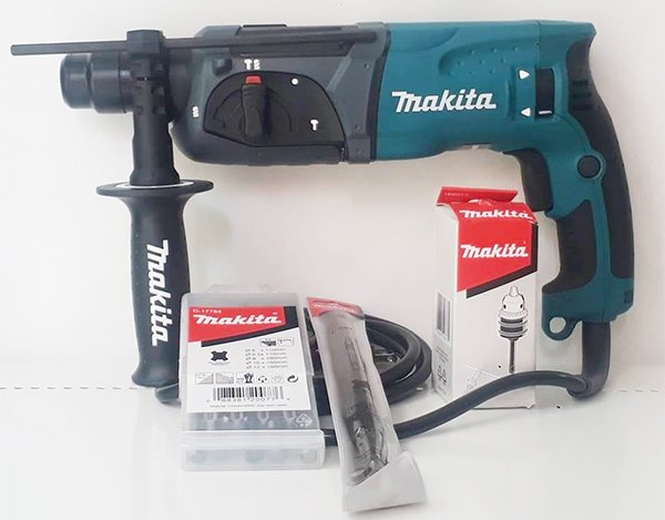 Máy khoan đa năng Makita HR2631FX5 đầy đủ phụ kiện