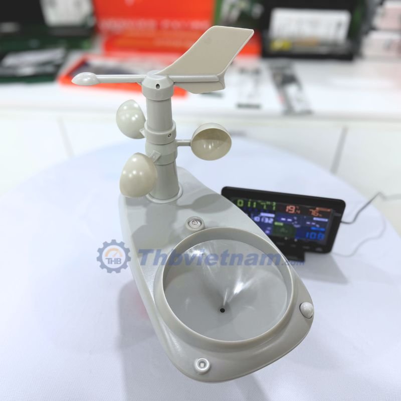 Bộ sản phẩm trạm thời tiết không dây và ghi dữ liệu AW006 chính hãng Bộ sản phẩm trạm thời tiết không dây và ghi dữ liệu AW006 chính hãng