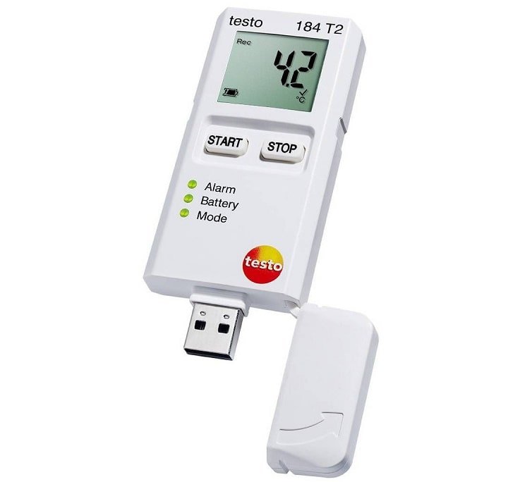 USB đo và ghi nhiệt đô Testo 184-T2 cực nhỏ nhẹ dễ sử dụng USB đo và ghi nhiệt đô Testo 184-T2 cực nhỏ nhẹ dễ sử dụng