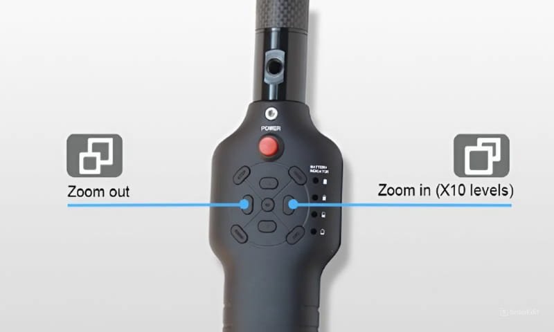 Hệ thống các nút điều khiển trên camera nội soi Wopson WPS-L1