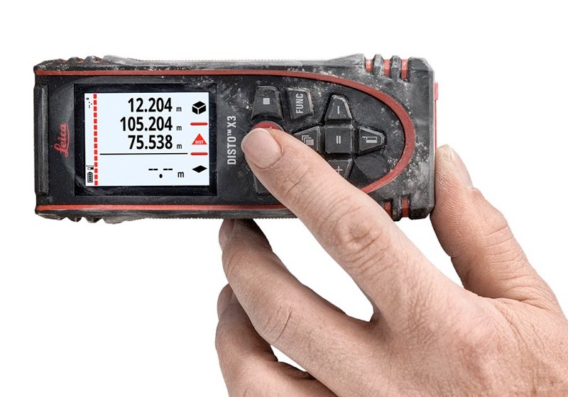 ĐẶC ĐIỂM CỦA MÁY ĐO KHOẢNG CÁCH LASER LEICA DISTO X3 ĐẶC ĐIỂM CỦA MÁY ĐO KHOẢNG CÁCH LASER LEICA DISTO X3