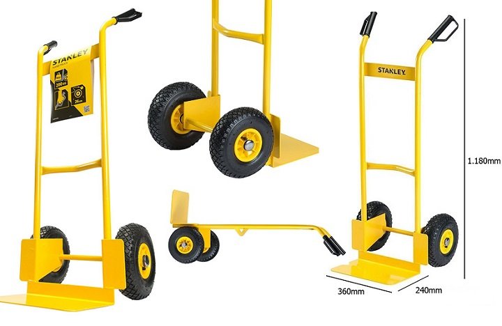 Xe đẩy hàng 2 bánh Stanley SXWTD-HT536 Xe đẩy hàng 2 bánh Stanley SXWTD-HT536