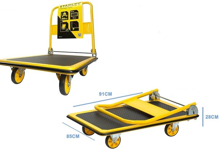 Xe đẩy hàng 4 bánh Stanley SXWTD-PC528 Xe đẩy hàng 4 bánh Stanley SXWTD-PC528