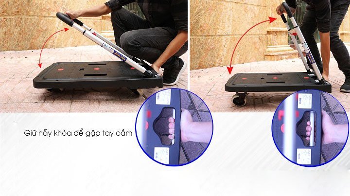 Ưu điểm nổi bật của xe đẩy hàng Nikawa FWS-100F Ưu điểm nổi bật của xe đẩy hàng Nikawa FWS-100F