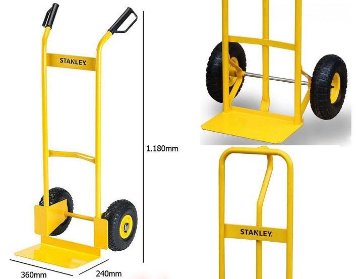 Xe đẩy hàng 2 bánh Stanley SXWTD-HT537 Xe đẩy hàng 2 bánh Stanley SXWTD-HT537