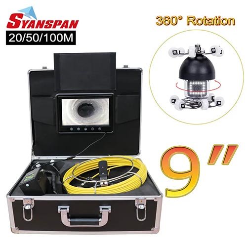Camera nội soi công nghiệp soi đường ống lớn SYANSPAN WP90D