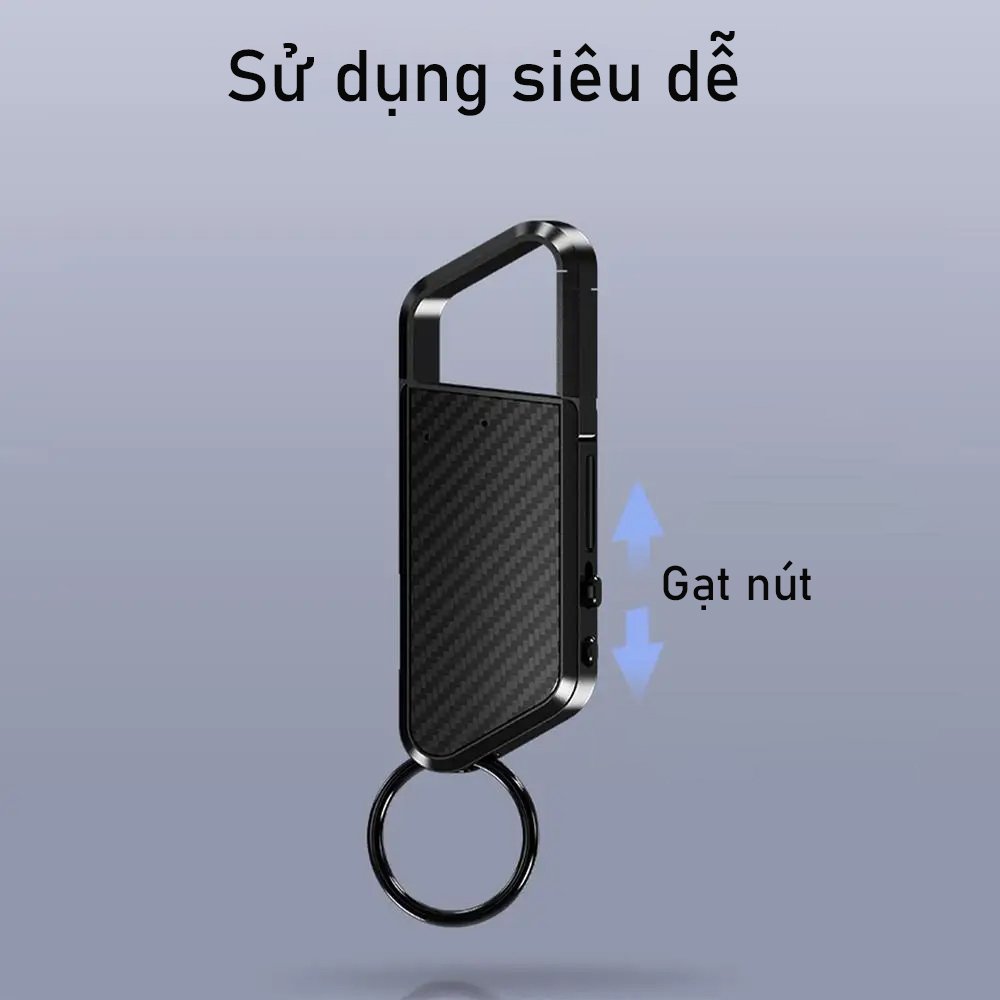 Máy ghi âm Móc Khóa K32 - Lọc tiếng ồn siêu tốt