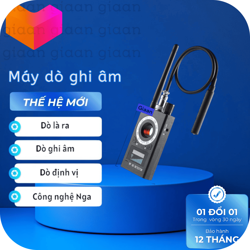Máy dò Ghi Âm, Camera Siêu Nhanh K188pro RF Detector ( hàng nhật )